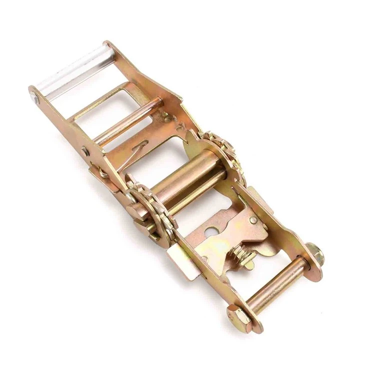 50mm Adjustable Cargo Lashing Ratchet Belt Buckle With Aluminum Handle