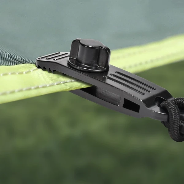 Black Ball Bungee Cords Tarp Clips Set